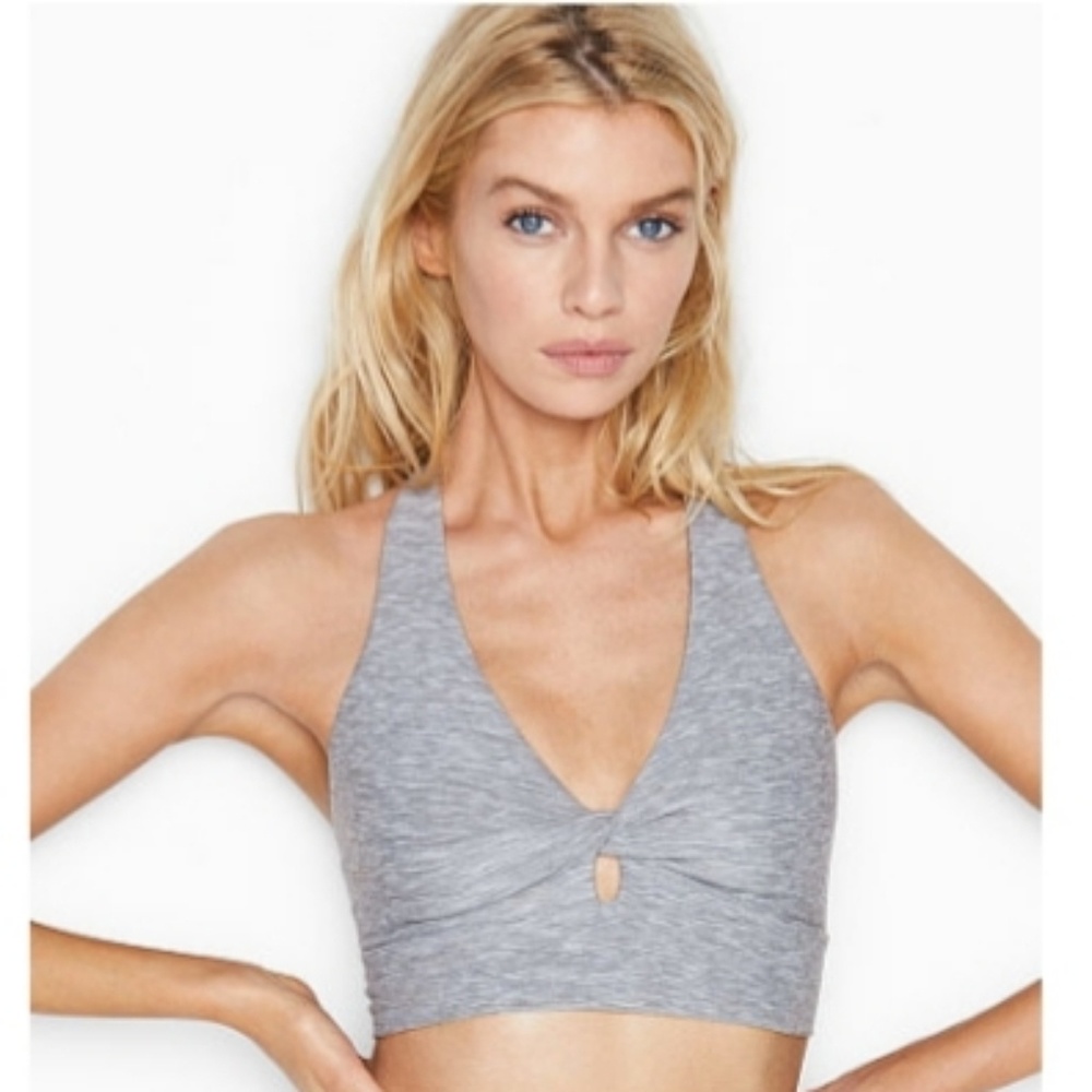COPY - Twist-front Sports Bra